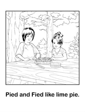 Free Phonetic Readers :: Long Vowel i Pied